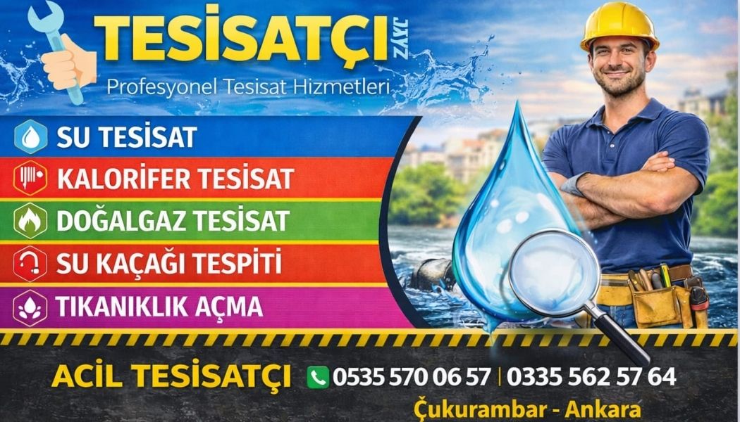 Çukurambar Su Kaçağı Tesisat 